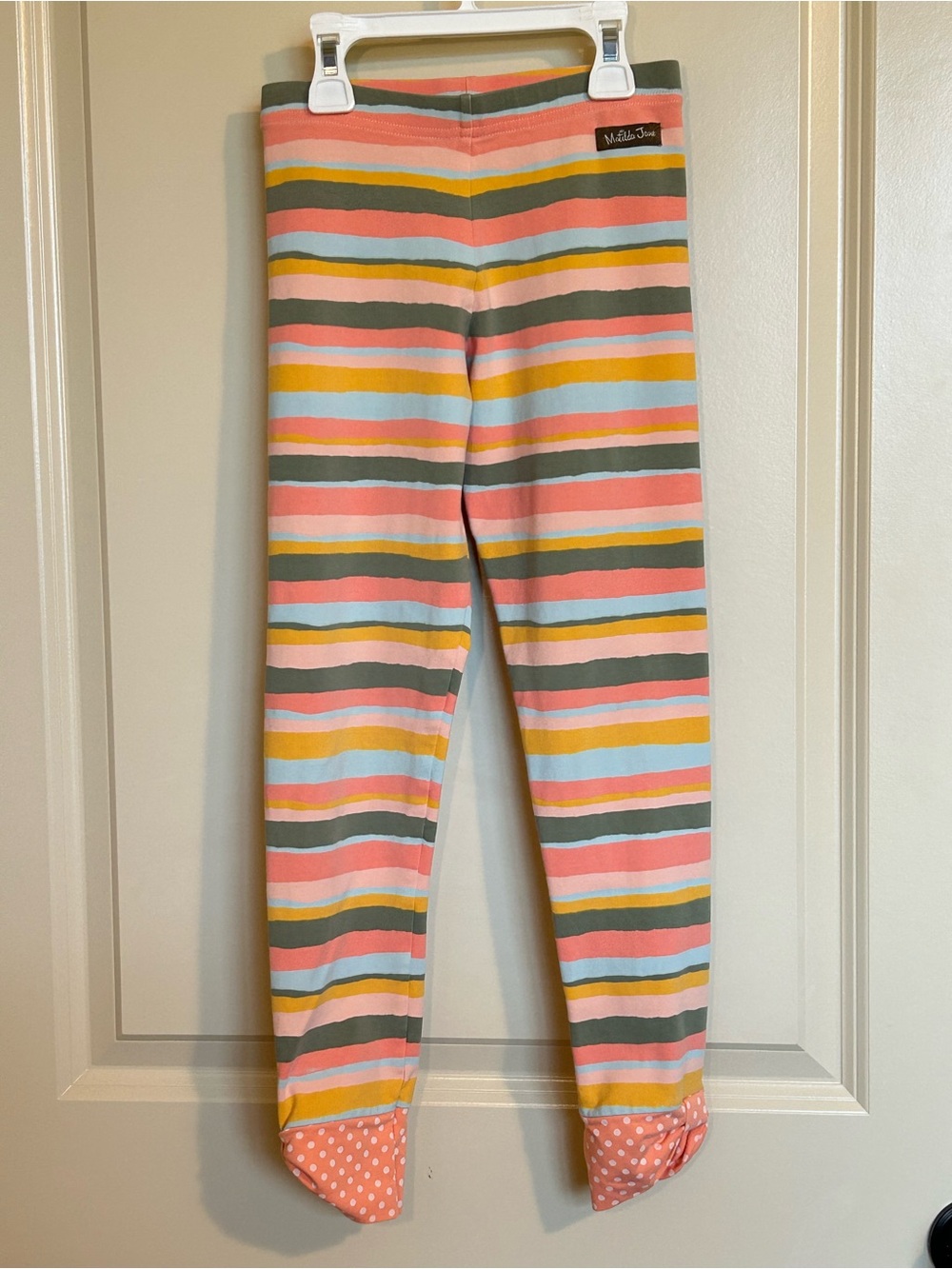 Sz10 Matilda Jane Dream Chasers All Striped Out Leggings